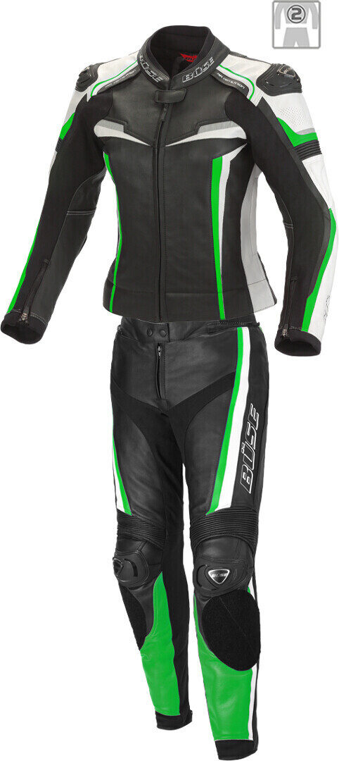 Büse Mille Lady 2pcs. black/green