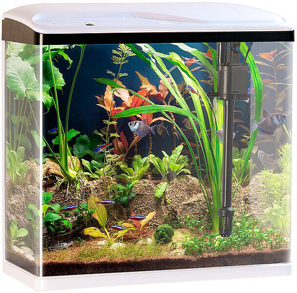 Sweetypet Nano-Aquarium-Komplett-Set mit LED-Beleuchtung, Pumpe & Filter  40l ab 101,99 €