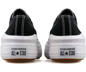 Converse negras discount caña baja