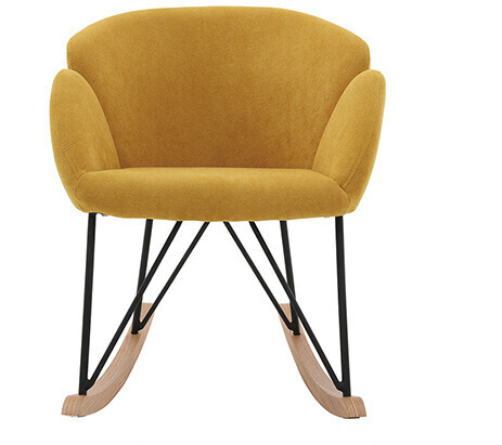 Miliboo Rhapsody jaune moutarde
