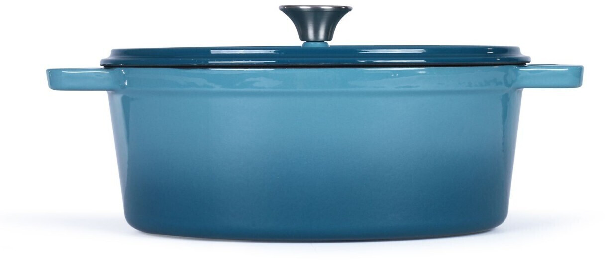 LIVOO Enamel Roaster oval 29 cm blue (MEP129B)