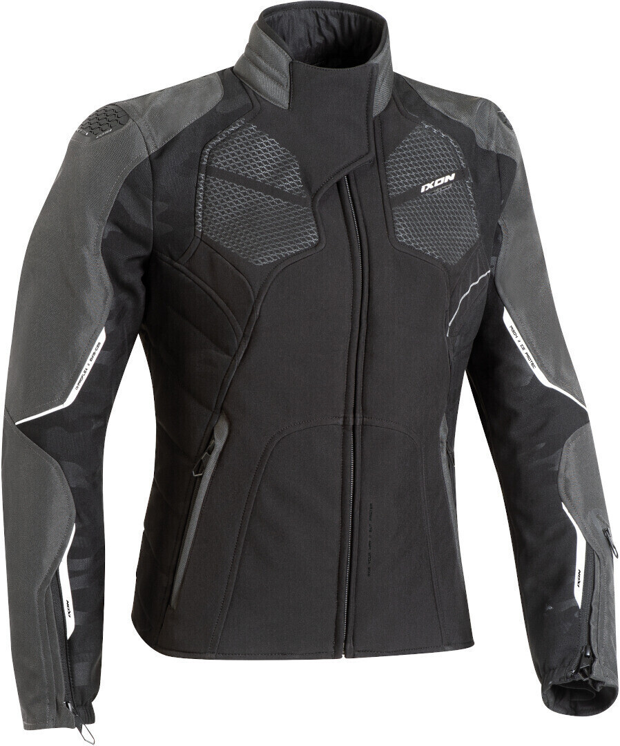 IXON Blouson Cell Lady noir/gris/blanc
