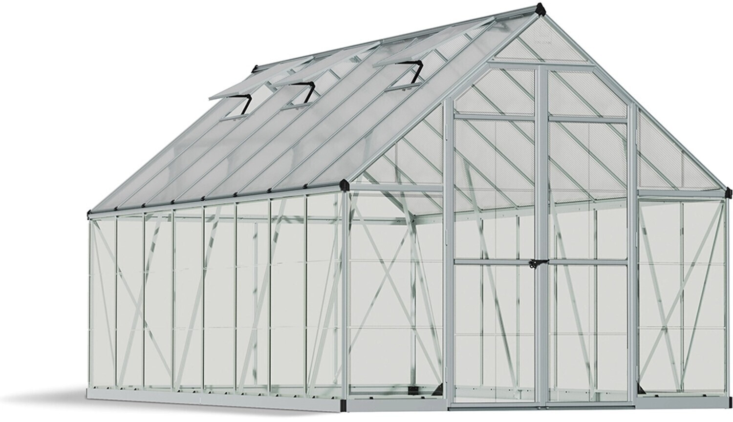 Palram Balance 8 x 16 Silver