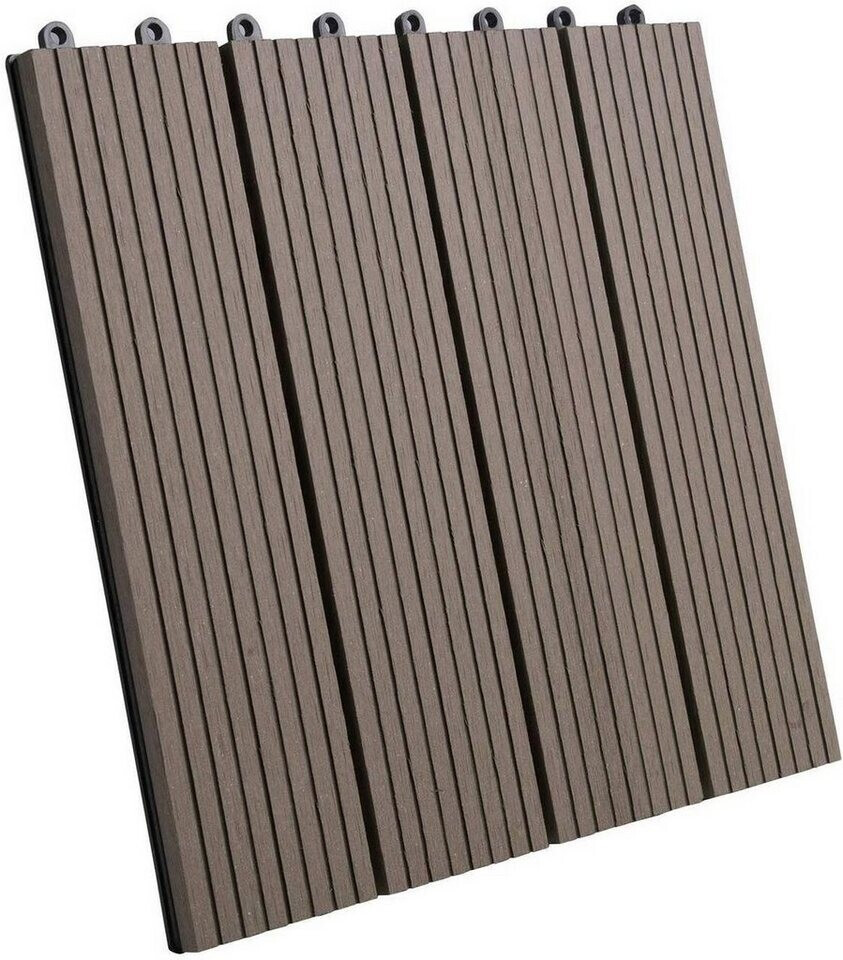Woltu WPC Fliese 30 x 30 cm ab 35,69 € Preisvergleich bei idealo.de