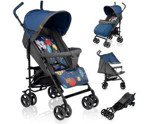 Carrito de Bebé Individual LIONELO Elia Graphite Gris