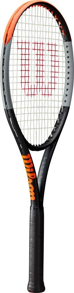 Raquette de Tennis Wilson Burn Team 100 Orange Grey (Cordée