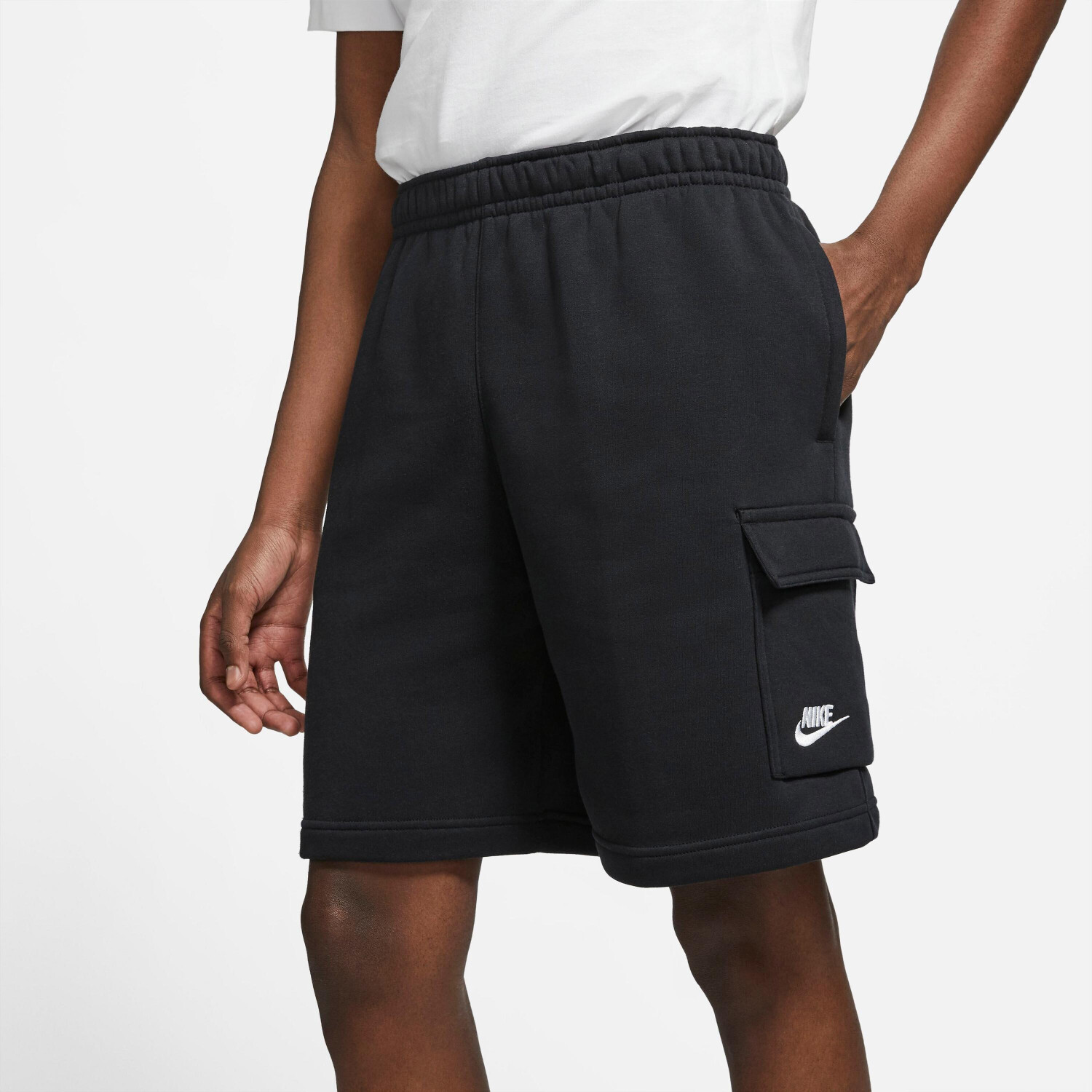 Nike mens shorts black online