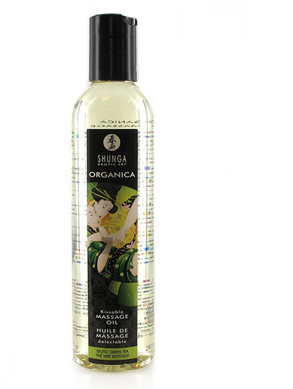 Shunga Organic Oil Exotic Green Tea (165ml)