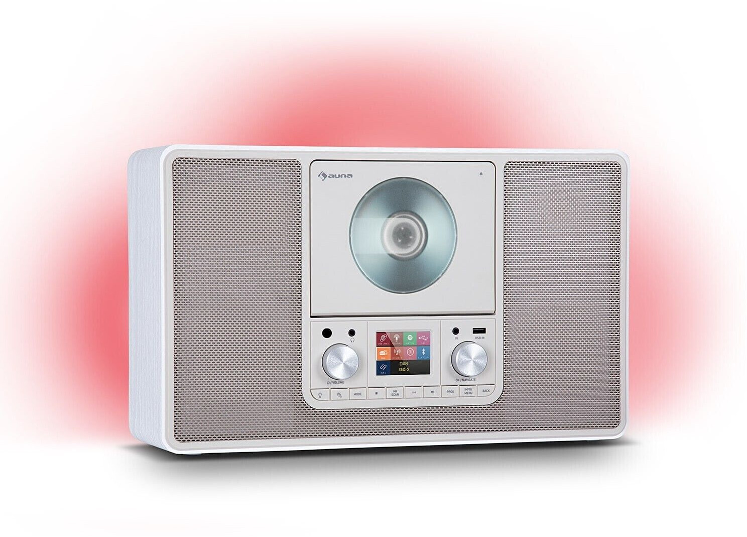 Auna Scala VCD-IR blanc