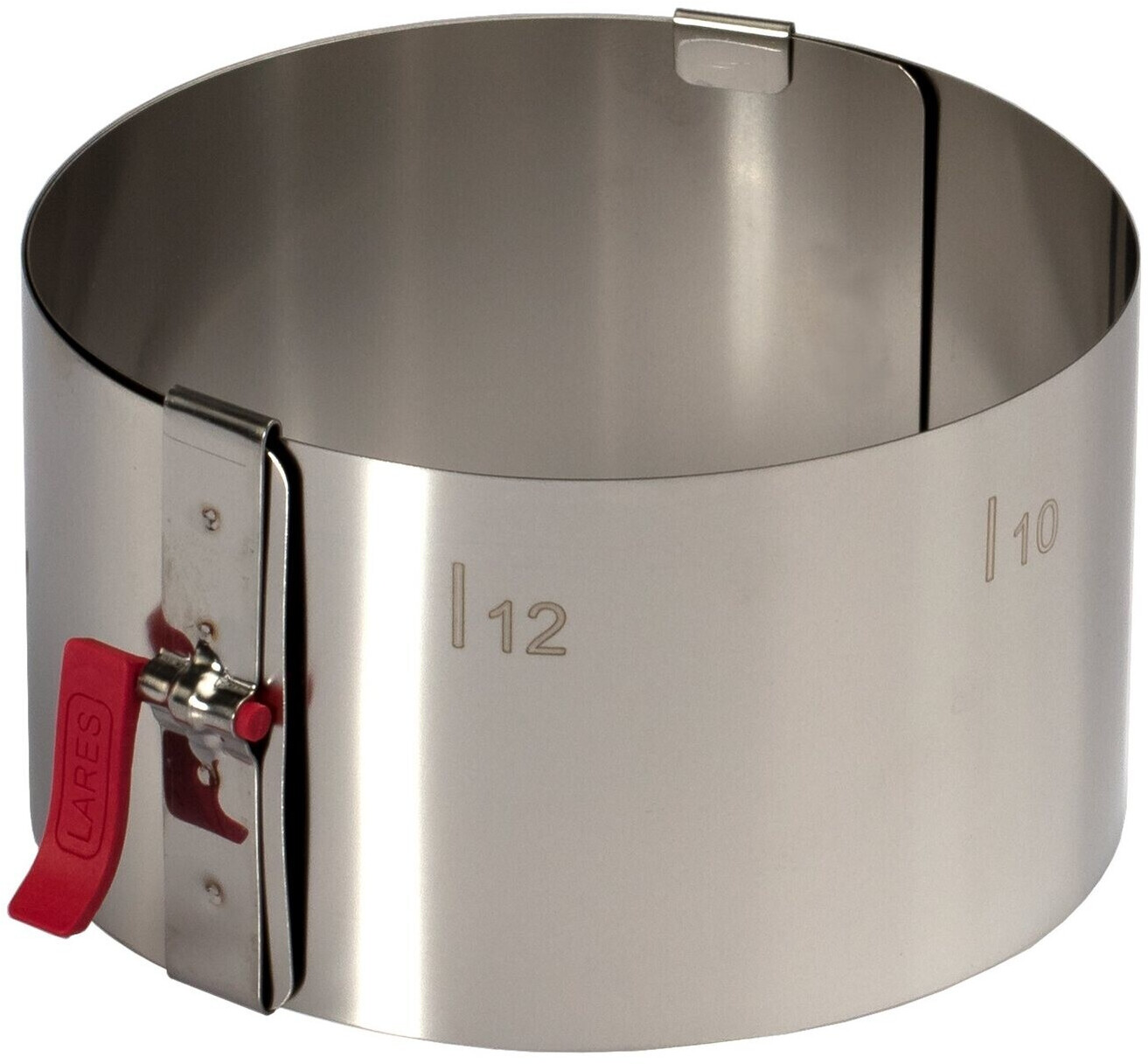 LARES Cake Ring with Clamp (Ø 10-18)