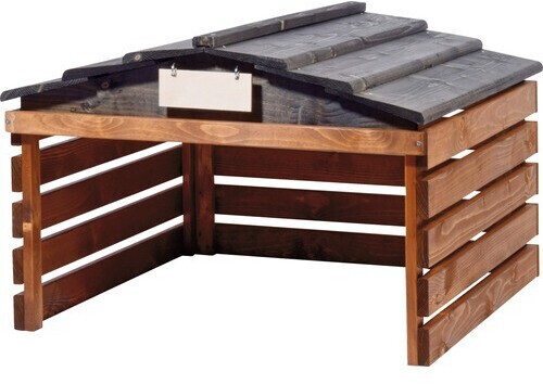Dobar Lawn Mower Garage (5619) Brown/Black