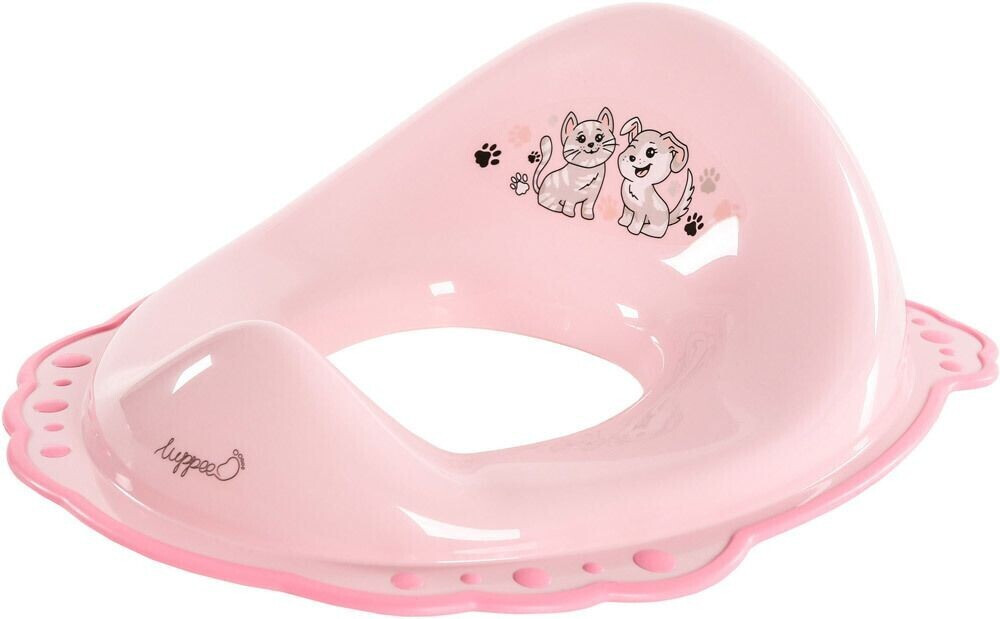 Luppee Kids Toilet Seat with anti slip rubbers pink