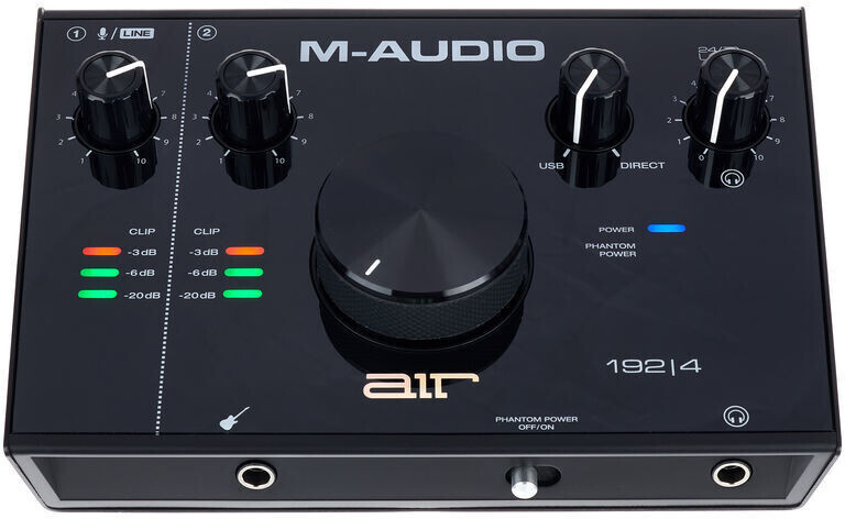 M-AUDIO AIR192X4 - 119,00€ (Interfaces Audio USB) - La musique au meilleur  prix ! A Bordeaux Mérignac et Libourne.