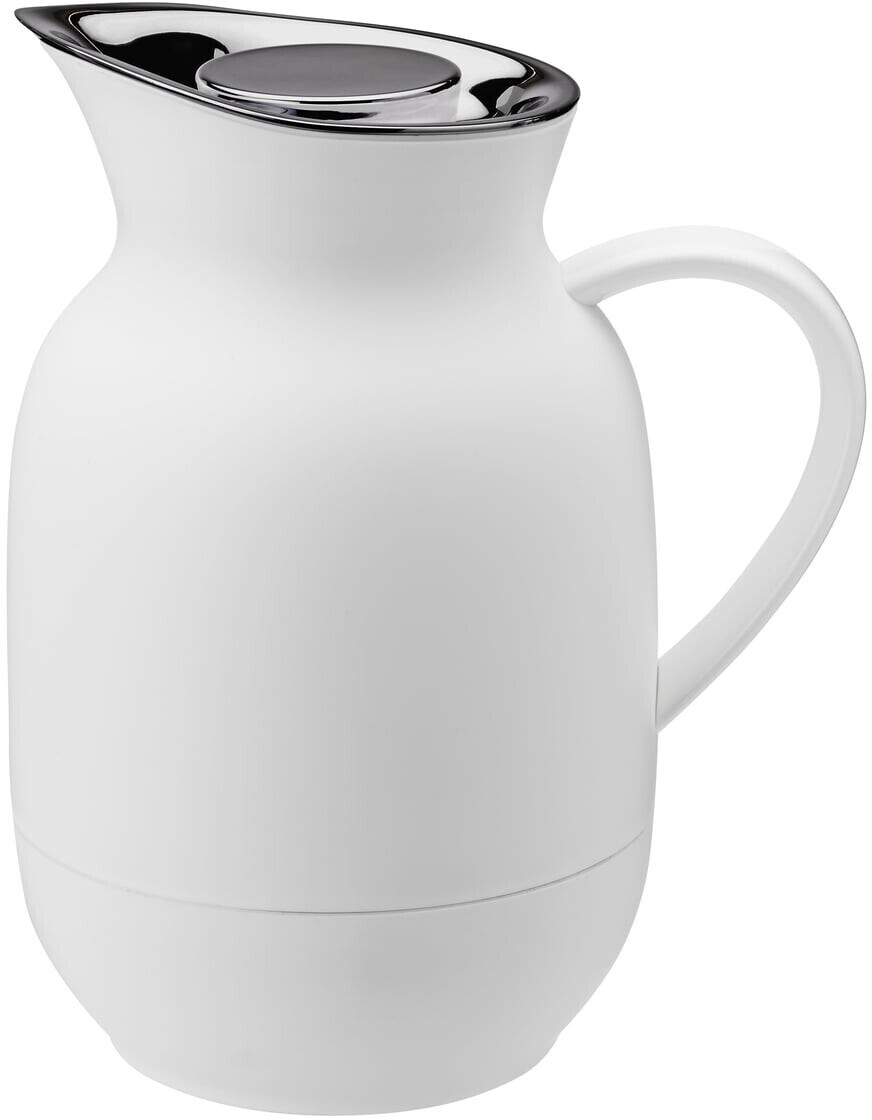 Stelton Amphora Vacuum Jug 1 L soft white