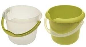 keeeper Cleaning bucket mika, round, 5 liters, transparent