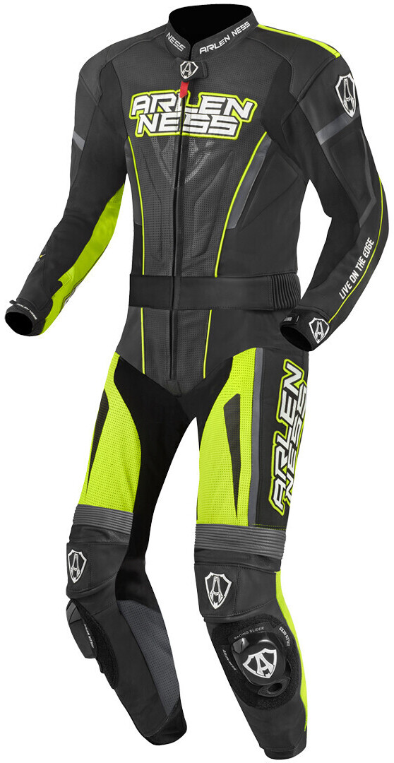 Arlen Ness Edge 2pcs. black/grey/yellow