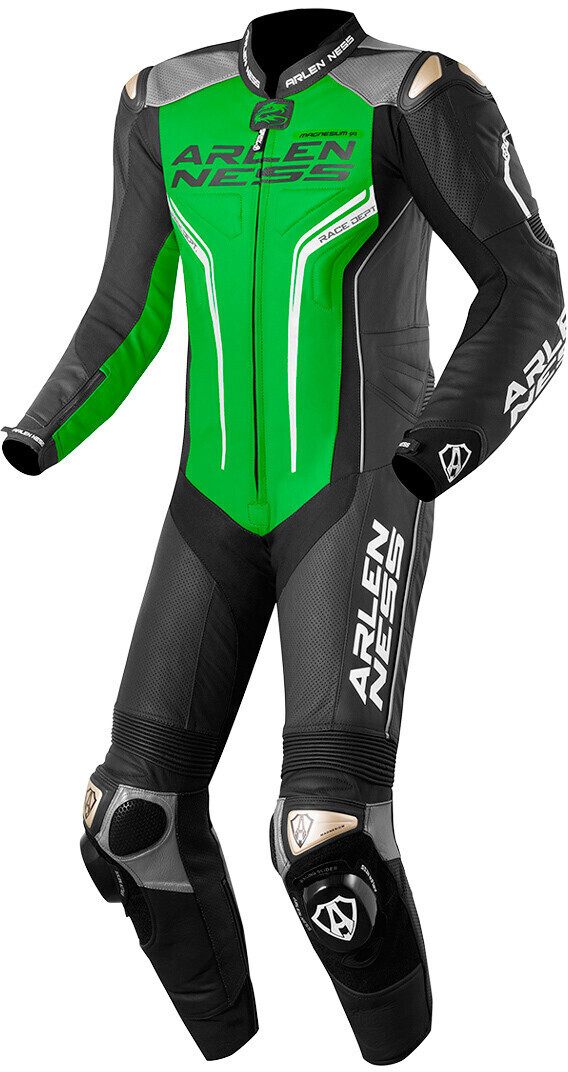 Arlen Ness Sugello 1tpc. black/grey/grenn