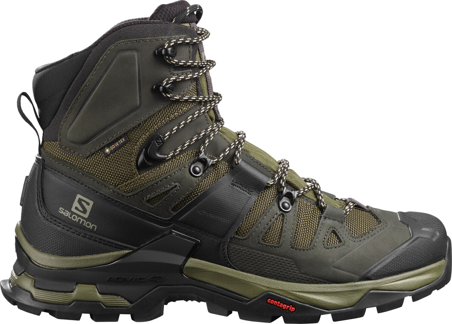 Salomon Quest 4 GTX olive night peat safari au meilleur prix sur idealo