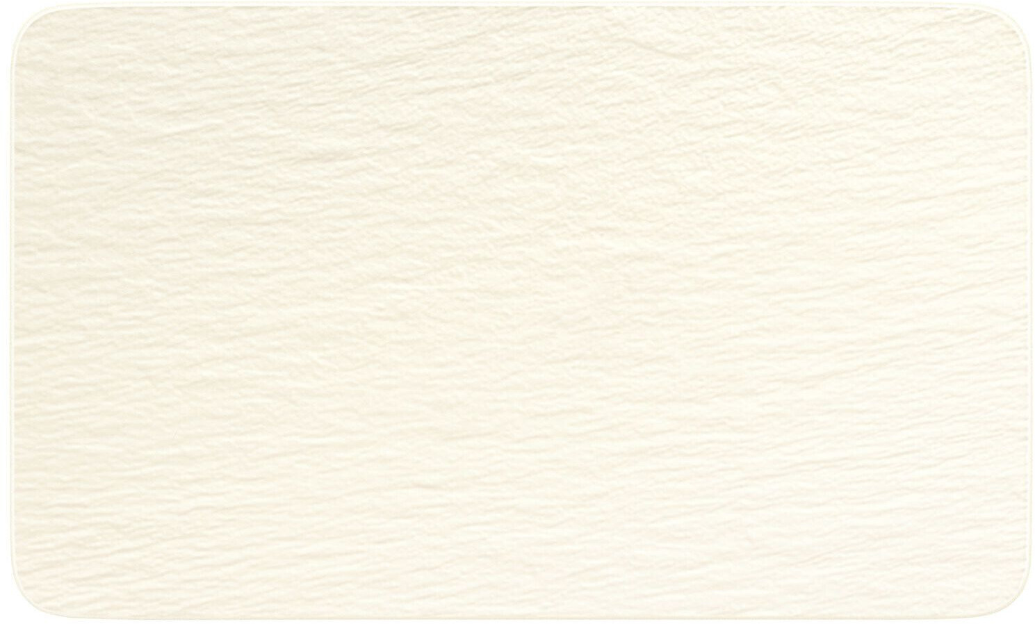 Villeroy & Boch Assiette plate Manufacture Rock 17 x 28 cm blanche