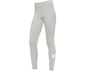 Nike Women's NSW Essential Leggings Swoosh 'Dark Grey Heather/White' CZ8530  063