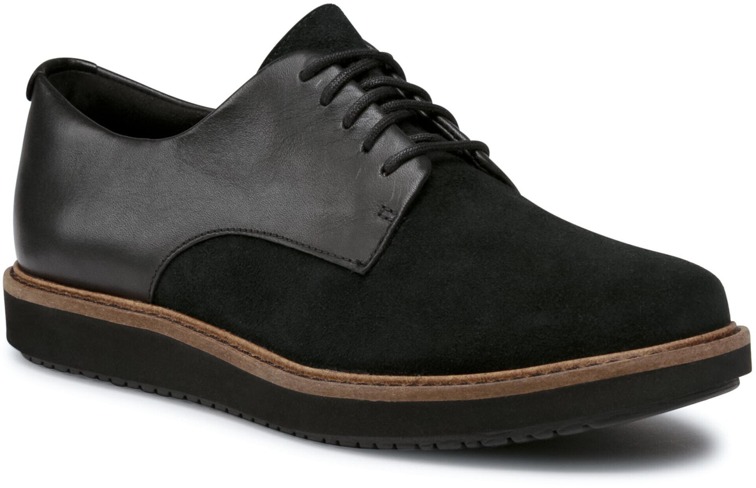 glick darby black leather