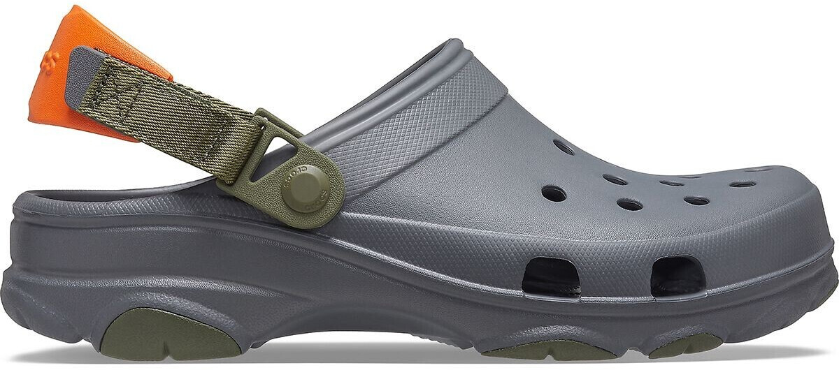 Crocs green and grey hot sale