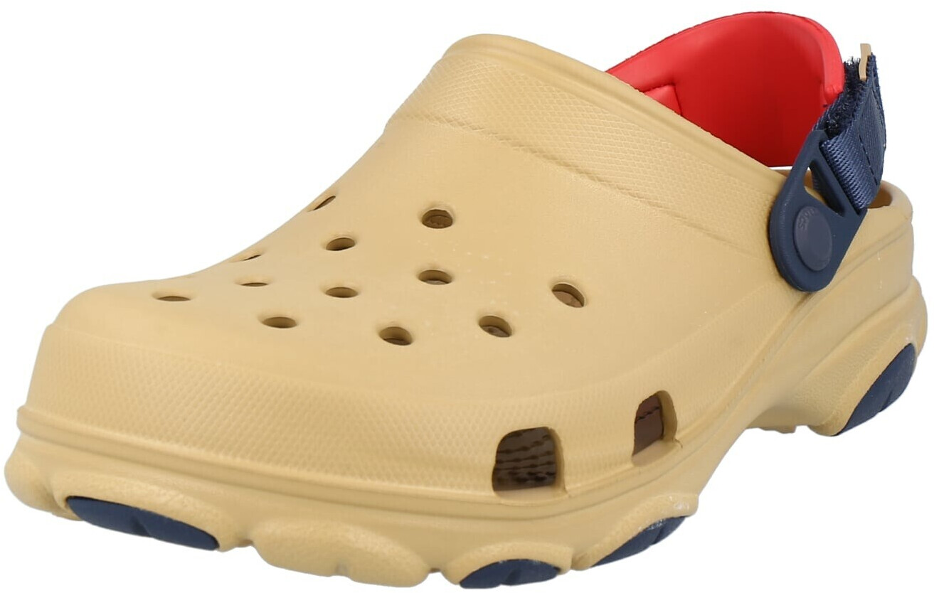 mens crocs tan