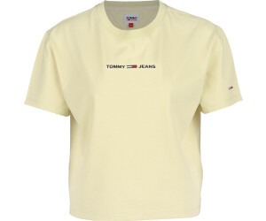 Tommy Hilfiger Logo Embroidery Cropped Fit T-Shirt € bei Preisvergleich | (DW0DW10057) 19,95 ab