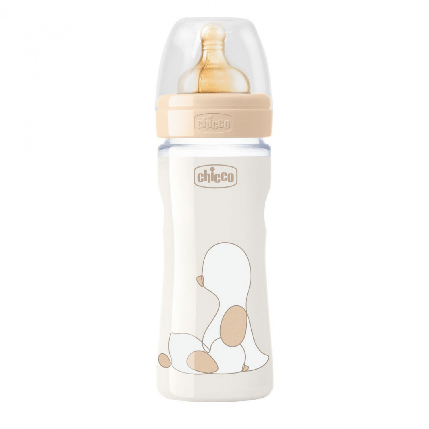 Chicco Original Touch Glass Baby Bottle (240 ml) beige desde 7,44 ...
