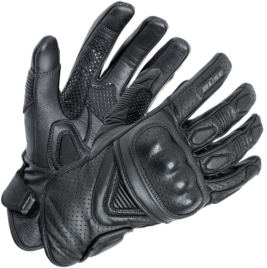 Büse Handschuh Rider – Touring-Handschuhe Schwarz, Winddicht, Wasserdicht & Atmungsaktiv