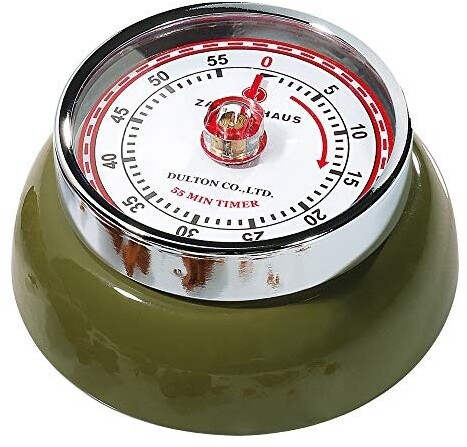 Zassenhaus Kitchen timer Speed olive green