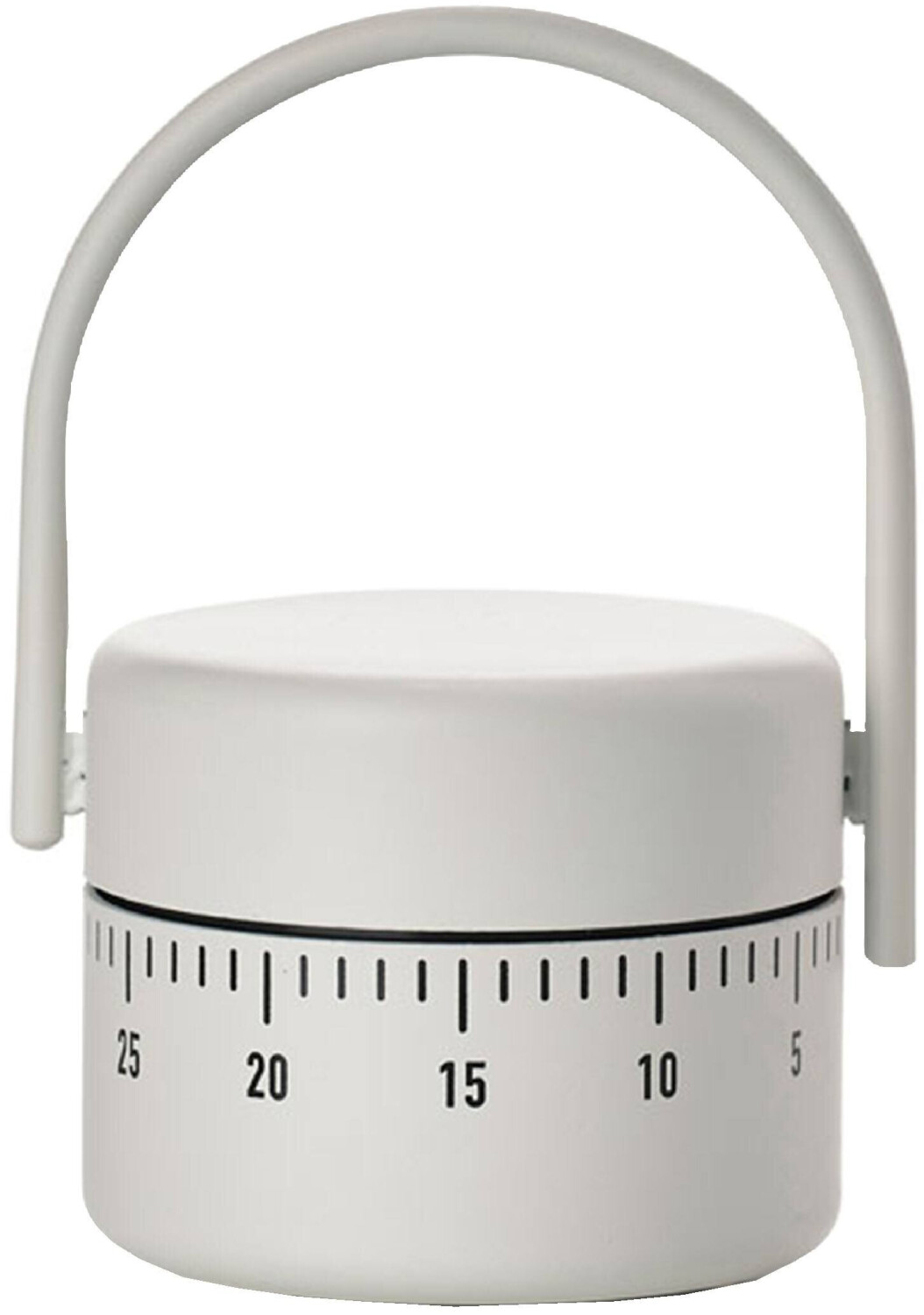 Zone Denmark Singles offline short-term alarm clock with handle warm gray