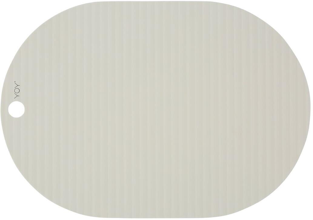 OYOY Ribbo placemat oval, off-white
