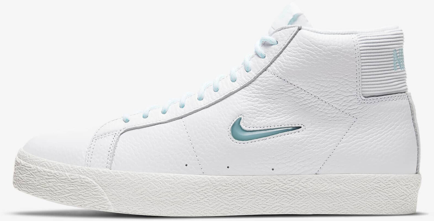 nike sb zoom blazer mid iso schuh white white summit