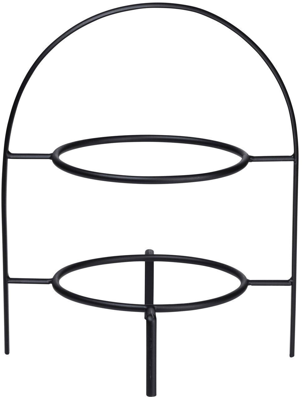 ASA Etagere two-tier (without plate) black
