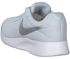 nike tanjun white silver