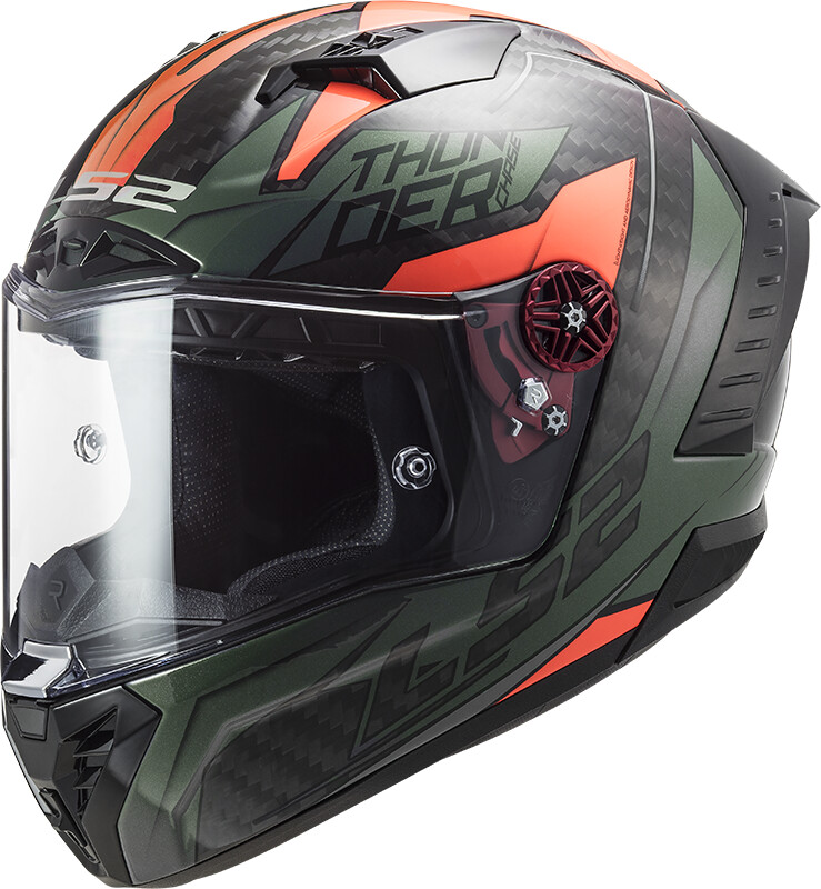 LS2 FF805 Thunder Chase vert/orange