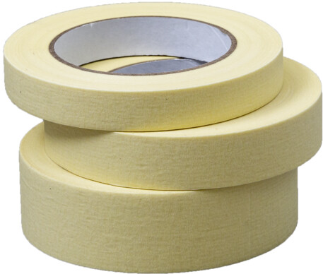 Baufix Bande de crêpe 3 x 50 m (18 mm, 24 mm, 36 mm)