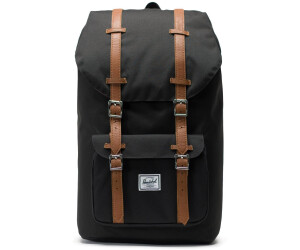Herschel little america 2024 black tan
