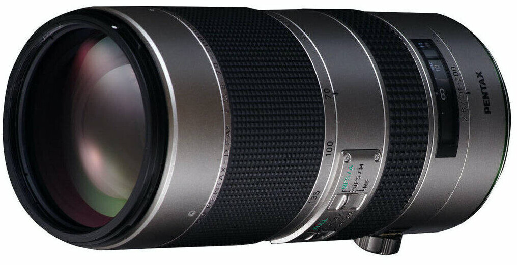 Pentax HD FA* 70-200mm f2.8 ED DC AW argent