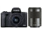 Canon EOS M50 Mark II Kit 15-45 mm + 55-200 mm schwarz