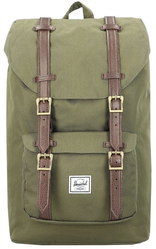 Herschel Little America Backpack Mid-Volume (2021) ivy green/chicory coffee