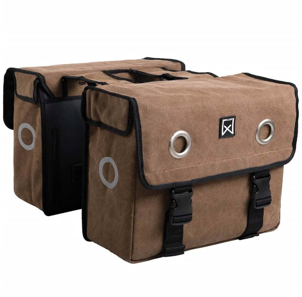 Willex Sacoche double canvas 52 L marron (11343)