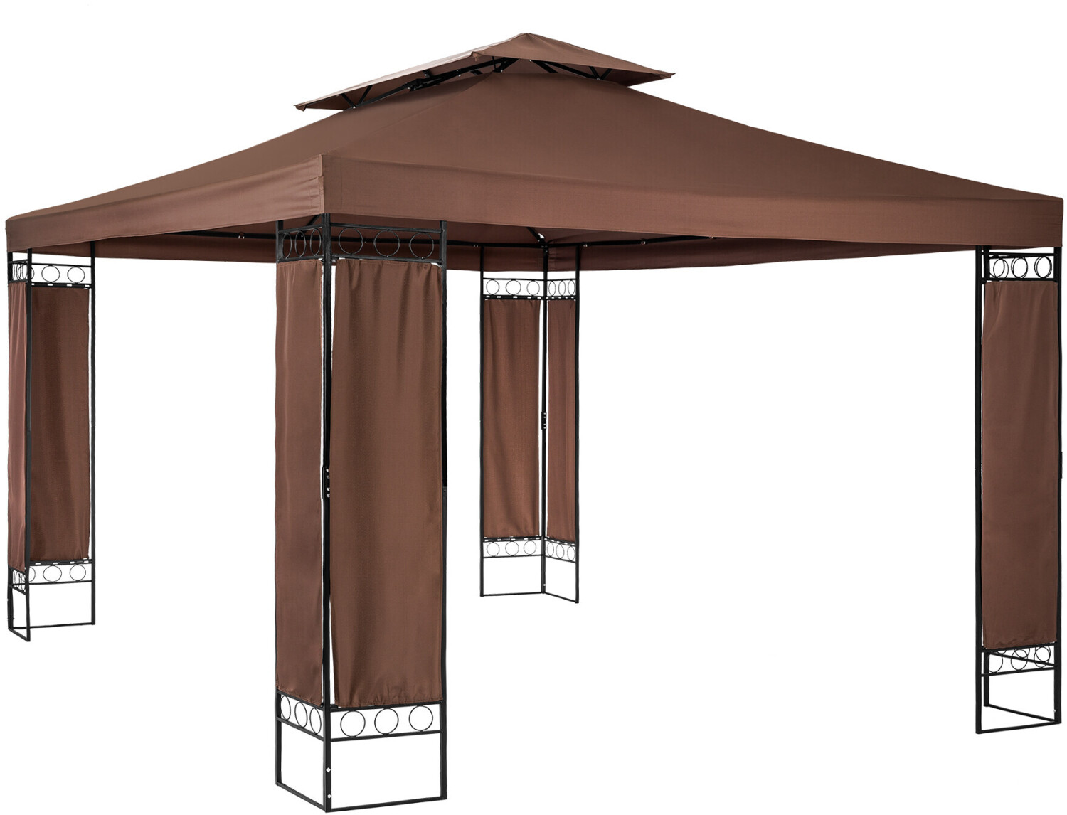 TecTake Leyla 390 x 290 cm Brown