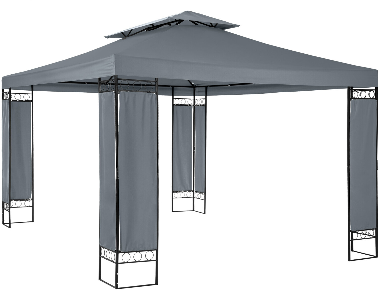 TecTake Leyla 390 x 290 cm Anthracite
