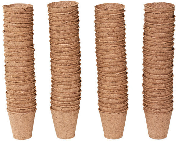 Dehner Anzuchttöpfe Ø 6 cm, 96 Stück