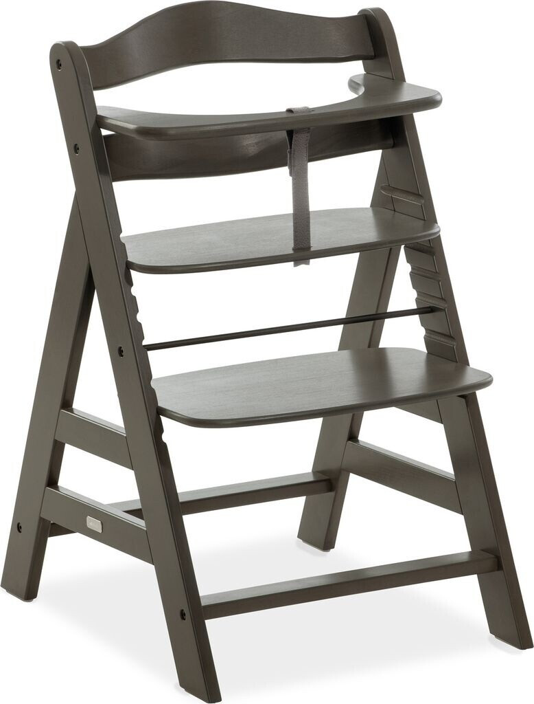 Hauck High Chair Alpha Plus Select charcoal / darkgrey