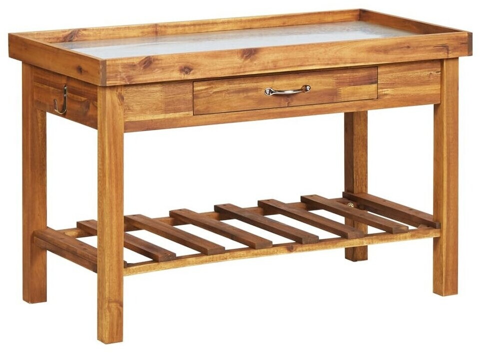 vidaXL Table de jardin acacia 100 x 50 x 60 cm (46561)