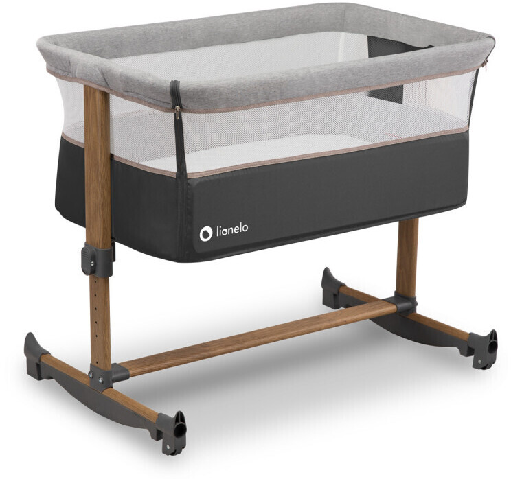 Lionelo Baby Bed 3in1 Leonie grey stone