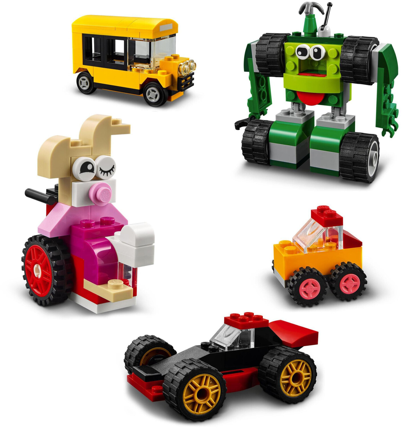 Lego Scatola Di Pietra Con Ruote Classic Multicolor
